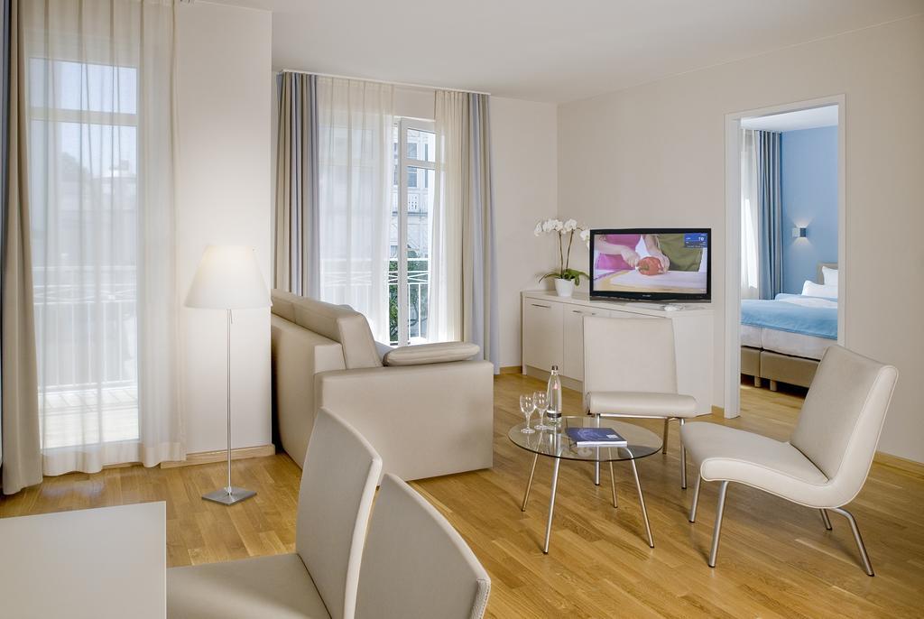 Nymphe Strandhotel & Apartments Binz Dış mekan fotoğraf